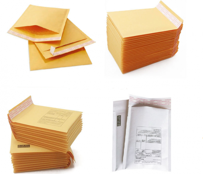 Shockproof kraft paper bubble wrap envelope 2