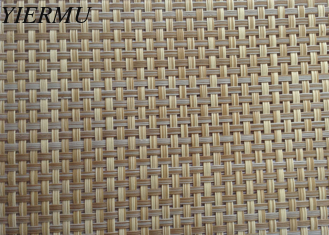 China la tela del textilene del color de la rota en el PVC cubrió el paño de la tela de malla para los muebles o el placemat al aire libre proveedor