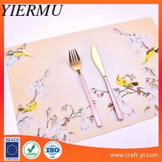 China PVC tejido los 30X45cm Textilene Placemats que cena las esteras de tabla de cocina proveedor