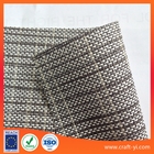 China Alambres del blanco del negro de la tela del PVC de la tela de malla de la armadura de la tela de malla del vinilo de Textilene 1X1 fábrica