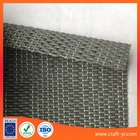 China la tela del textilene en el PVC grueso cubrió el alambre 1*1 tejido para la estera de puerta o el cojín del pie compañía