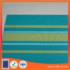Tira-tipo tejido 2X1 color de la tela de malla de Textilene de la barra de color para la silla del ocio o la silla de playa