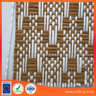 China tela tejida paño tejida natural del papel de Kraft del papel cuadriculado en venta fábrica