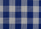 Blue white grid color 2*2 wires textilene UV Fabric patio furniture webbing supplier