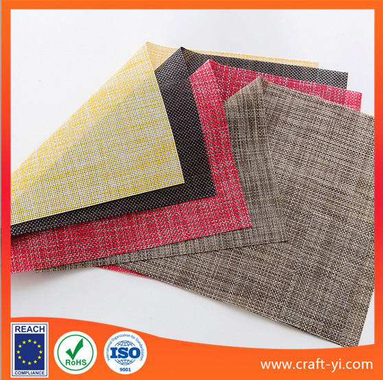 Heat insulation Textilene Placemat dining mat 45 X 30 cm square table mat 0